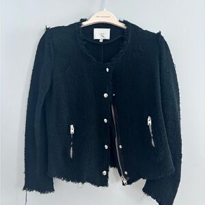 IRO Black Textured Jacket
